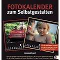 Fotokalender zum Selbstgestalten schwarz