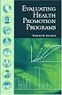 Evaluating Health Promotion Programs