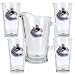 Vancouver Canucks NHL 4pc Pint Ale Glass & 60oz Pitcher Set - Primary Logo