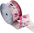 Offray Minnie Mouse Craft Ribbon, 1-/2-Inch by 9-Feet, Bows and Circles