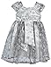 Lilax Little Girls' Glitter Occasion Dress