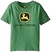 John Deere Boys' Little Short Sleeve Logo Tee