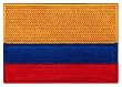 Colombia Flag Embroidered Patch Colombian Iron-On National Emblem