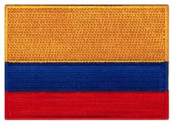 Colombia Flag Embroidered Patch Colombian Iron-On National Emblem