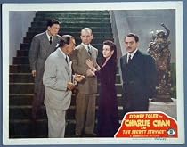 AT17 CHARLIE CHAN  SECRET SERVICE Toler '43 lobby card Here?s a wonderful lobby card from the original release of CHARLIE CHAN SECRET SERVICE with Sidney Toler.    Lobby card is in EXCELLENT condition  A lobby card is an 11 x 14 inch placard advertising a movie.