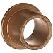 Bunting Bearings EF101416 5/8" Bore x 7/8" OD x 1" Length 1 1/8" Flange OD x 1/8" Flange Thickness Powdered Metal SAE 841 Flanged Bearings