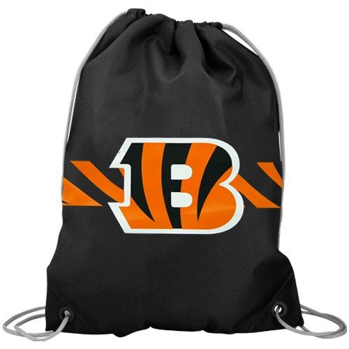 Cincinnati Bengals Black Team Logo Drawstring Backpack