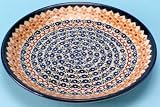 Polish Pottery 10 1/2 Dinner Plate