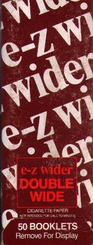 Best Price EZ Wider Double Wide Rolling Papers 50ct - Retailers Box
