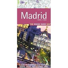 The Rough Guide Map Madrid