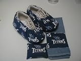 Tennessee Titans Fabric Shoe Cover Rosin Bag Towel Set