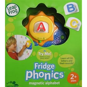 Leap Frog Fridge Phonics Magnetic Alphabet Set w Sounds and Song (2008) by Leap Frog Fridge Phonics Magnetic Alphabet