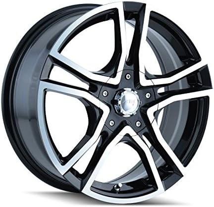 Akita AK85 485 Black Wheel with Machined Face (17x7"/5x112mm)