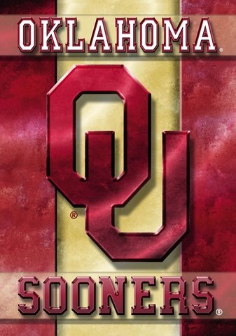 University of Oklahoma Sooners Large House Flag