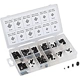 Titan - 45251 - 160 Pc. Metric Socket Head Set Screw Assortment - Titan - 45251
