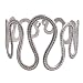 Indian Jewelry Sterling Silver Arm Bracelet Armlet 3 inches