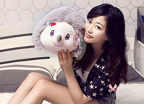 40cm Super Adorable Hedgehog Plush Toys Doll Animal Stuffed Toys (Gray)