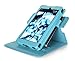 Fire HD 6 2014 Case, rooCASE Dual View Fire HD 6 Folio Case Cover with Stand [Supports Auto Sleep/Wake Feature] for Amazon Fire HD 6 2014, Blue