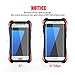S7 Edge Case, G-WACK Camouflage Carbon Fiber Premium Aluminum Metal 9H Tempered Glass Full Body Case Waterproof Shockproof Dirt Proof Case For Samsung Galaxy S7 Edge Case