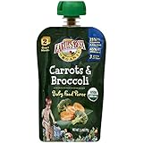 Earth's Best Organic Stage 2, Carrots & Broccoli, 3.5 Ounce Pouch (Pack of 12)