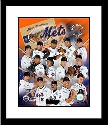 2007 New York Mets MLB Framed 8x10 Photograph Team Collage - CLOSEOUT SPECIAL