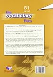 The vocabulary files. English usage. Intermediate. B2 level