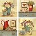 4PC Frameless Art Poster Prints "Winter" Wall Deco