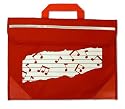Mapac: Music Bag Duo - Music Notes (Red)