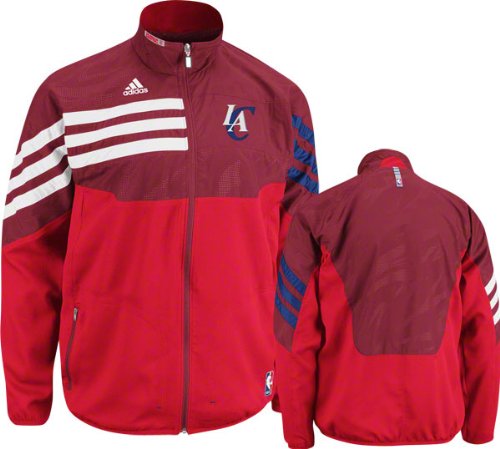 Adidas Los Angeles Clippers On-Court Warmup Jacket Medium