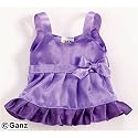 WEBKINZ CLOTHING LILAC SPARKLE PARTY DRESS WITH FEATURE CODE