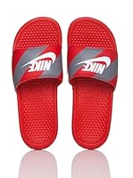 Nike Chanclas Benassi Jdi Lam (Rojo / Gris)