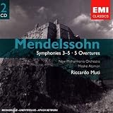 Mendelsson: Symphonies 3-5; Overtures