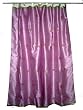 Gift for Family-2 Organza Dark Lavender Base Embroidered Sari Curtains Drapes Panel 92" Tabs
