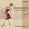 Shostakovich: Complete String Quartets, Vol. 3 [Hybrid SACD]