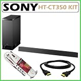 Sony HT CT350 Virtual 5.1 Channel Speaker Bar with HDMI Cable and Surge Protector