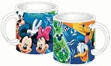 Disney Mickey Mouse Donald Duck Goofy Pluto Fl Map 14oz. Mug