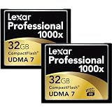 Lexar CFカード 32GB 2-Pack 1000倍速 UDMA7 海外パッケージ