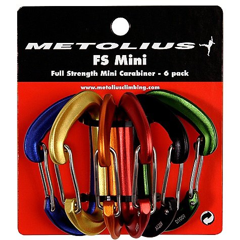 FS Mini Biner Carabiner by Metolius, One Size