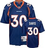 Terrell Davis Navy Reebok NFL Premier 1998 Throwback Denver Broncos Jersey