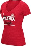 NBA Women's Double Bar Tri-Blend V-Neck Tee