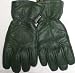 Imported Green Color Genuine Leather Microfiber Lined Ladies Gloves