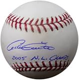 Adam Everett Autographed Baseball with 05 NL Champs Inscription
