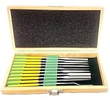 Besdia ダイヤモンドヤスリ 10本セット 粒度#400 PFL-100V