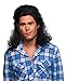 Rubie's Costume Co Humor S Perm Mullet Long Wig