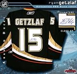 Ryan Getzlaf Autographed/Hand Signed Anaheim Ducks Black Reebok Premier Jersey