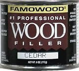 1/4PT CEDAR WOOD FILLER
