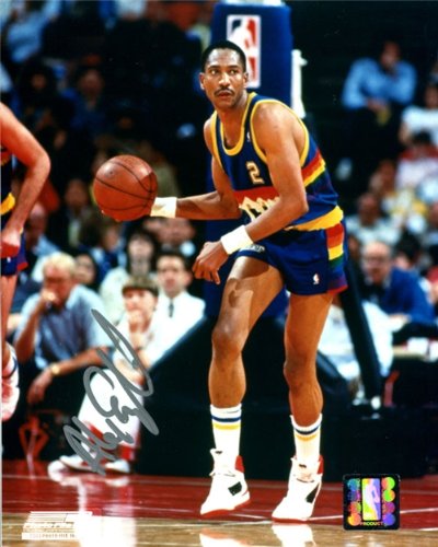 Alex English Autographed/Hand Signed 8x10 Photo