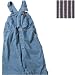 dic83-297 Dickies Hickory Stripe Bib Overalls