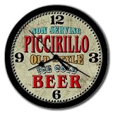 Vintage PICCIRILLO Old Style Beer 10 Wall Clock USA