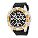 U.S. Polo Assn. Men's US9072 Analog-Digital Black Dial Black Rubber Strap Watch